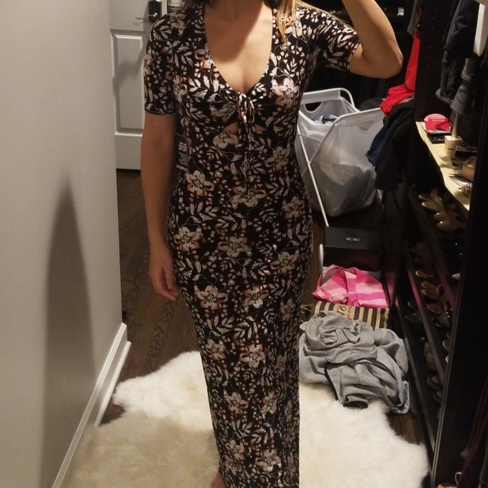 Brand new with tag express maxi dress.